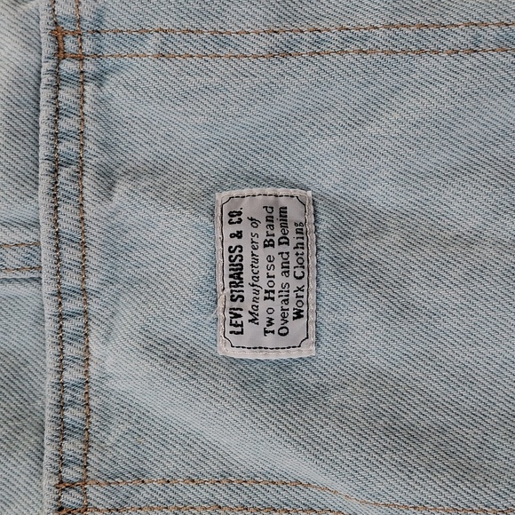 Levi's Vintage Shortall Changing Expectations Size Large - Picture 6 of 13